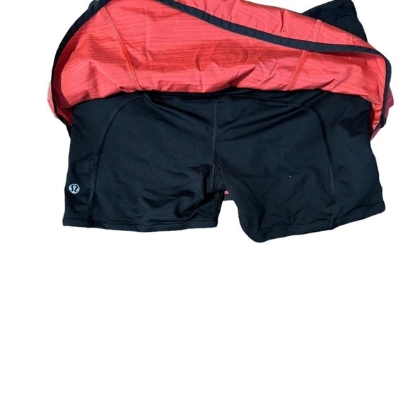 Lululemon Women’s Pace Setter Skort Pink Black Size 4 Running Anti Chafe Jog - Picture 9 of 11